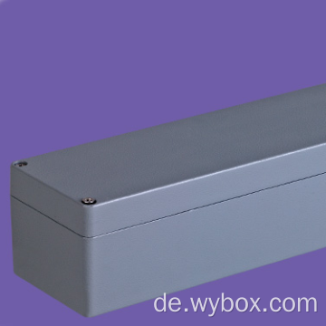 Aluminiumgehäuse für Elektronik wasserdichtes Aluminiumgehäuse IP67 Aluminium-Wandgehäuse AWP514 mit Größe 250*80*80mm